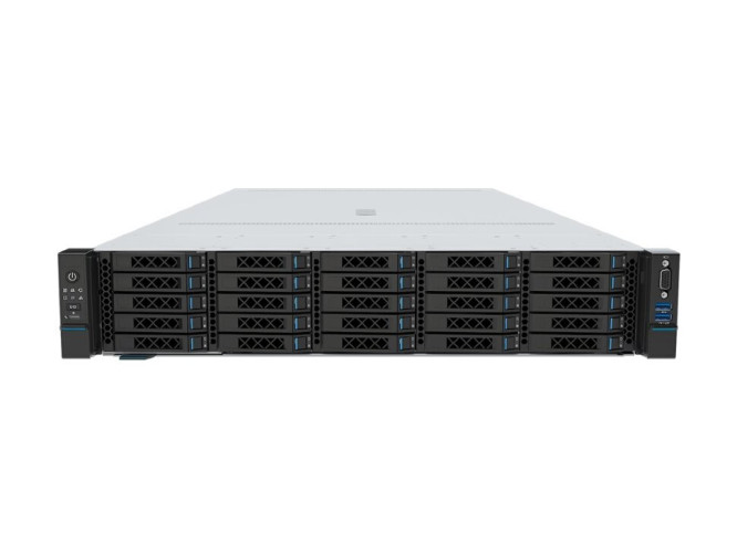 Сервер Inspur NF5280M6 Intel Xeon 2xGold 6348 - 2.6-3.5GHz/42Mb/28C/56T / 256Gb / no HDD (up to 25*2.5") / 1xHDModuleBackPlane 25SAS or 4U.2 2.5x25 Expander Broadcom / 1xRAID 9361-8i 1G 12Gbps / Intel X710 2*10Gb SFP+ onboard / OCP 3.0 / 1xRiser Left 3X16